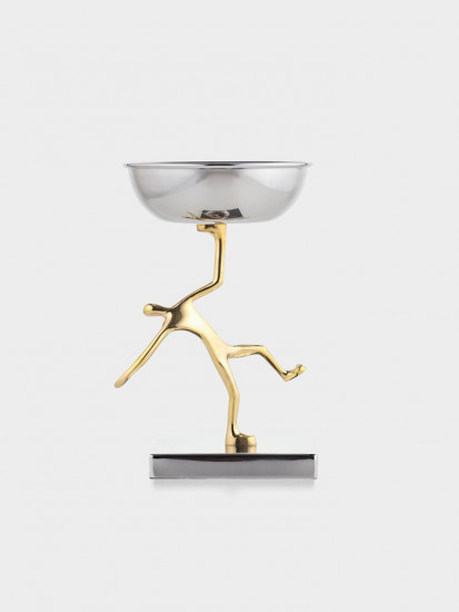 Блюдо сервировочное на подставке «Человек»