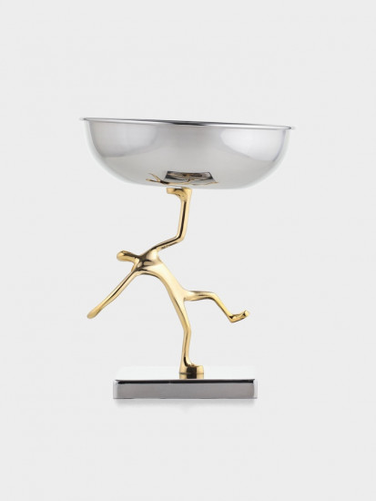 Блюдо сервировочное на подставке «Человек»