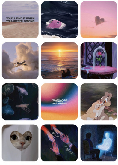 Набор стикеров 3D