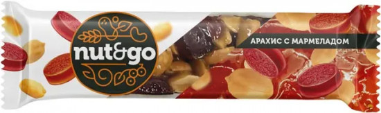 Батончик «Арахис и мармелад»