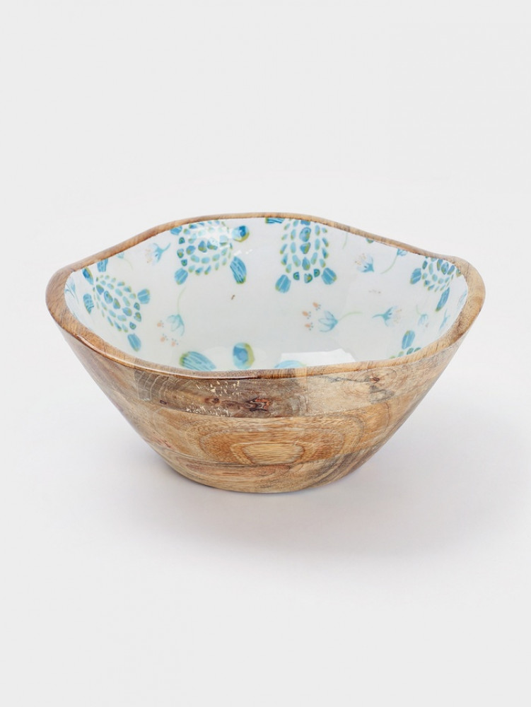 Салатник «Черепаха и цветы»