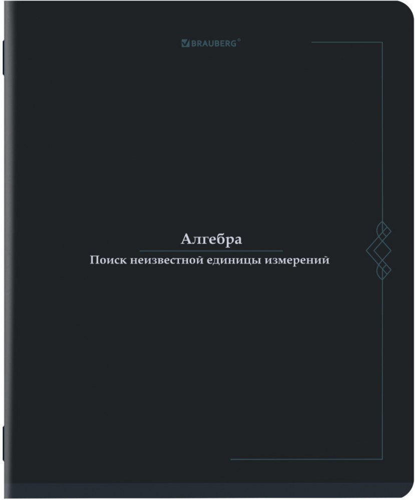 Тетрадь предметная по алгебре | Brauberg
