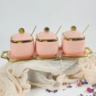 розовый/золотой