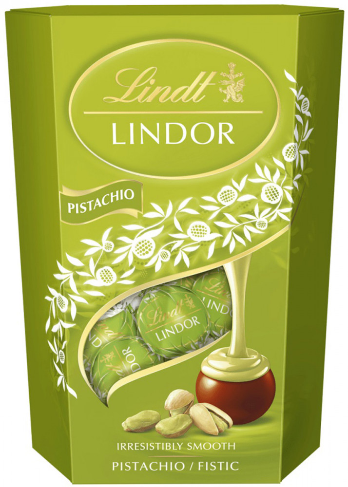 Набор конфет с тающей фисташковой начинкой | Lindor | Lindt