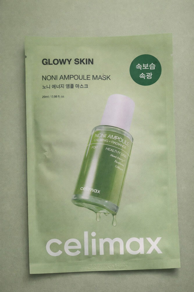 Маска для лица «Glowy Skin Noni Ampoule Mask» | Celimax