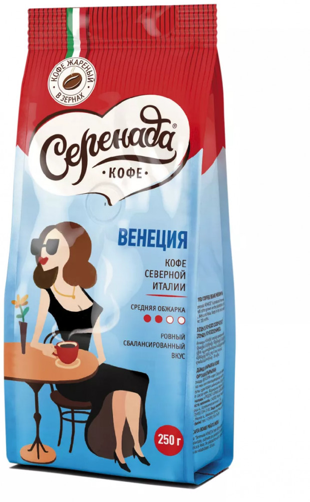Кофе в зернах «Венеция» | Серенада