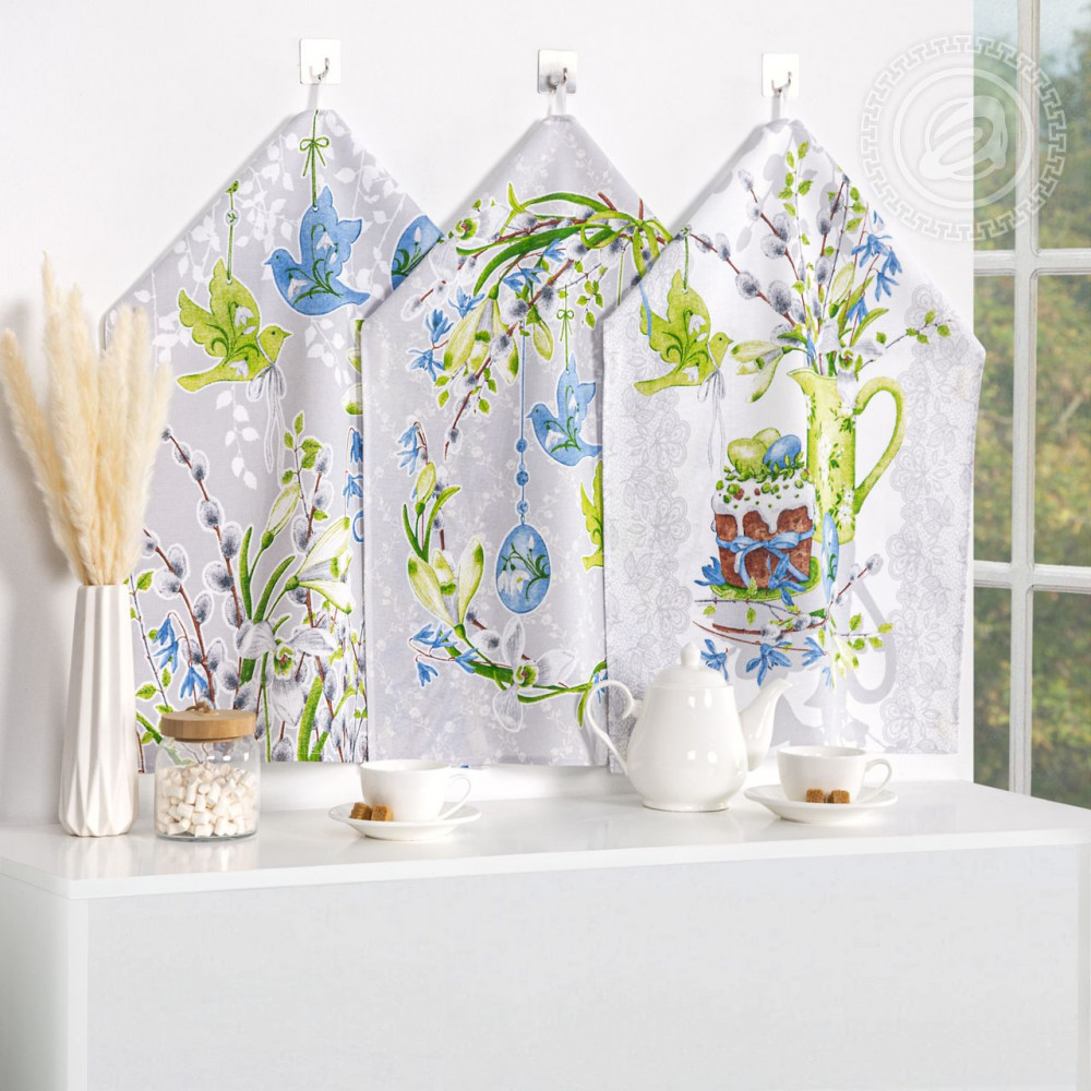 Набор полотенец из рогожки «Пасха» | Рогожка | АртДизайн