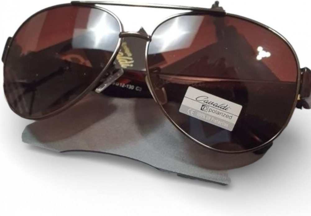 Очки солнцезащитные в комплекте с мягким чехлом «Polarized» | Enrique Cavaldi