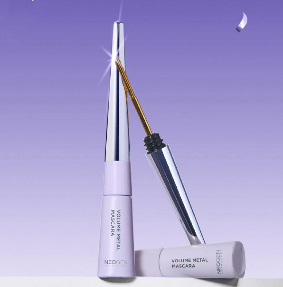 Набор с металлической тушью для ресниц «Volume Metal Mascara Black Special Set» | Neogen