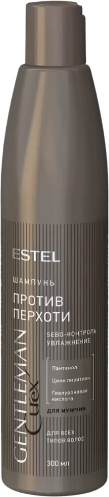 Шампунь против перхоти для всех типов волос | Curex Gentleman | Estel