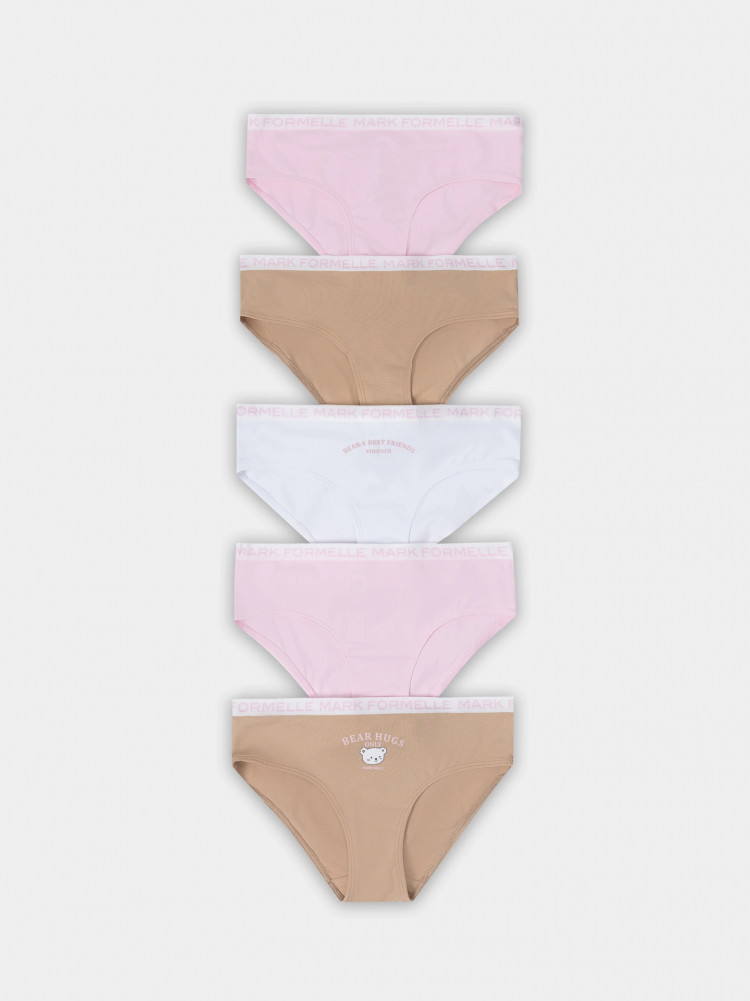 Трусы-слип для девочек комплект | Mark Formelle