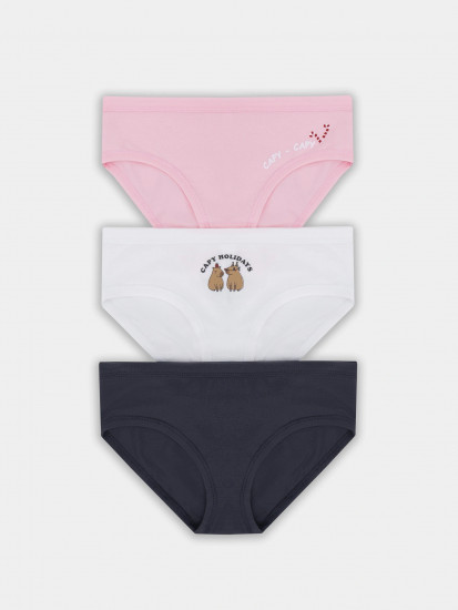Трусы-слип для девочек комплект