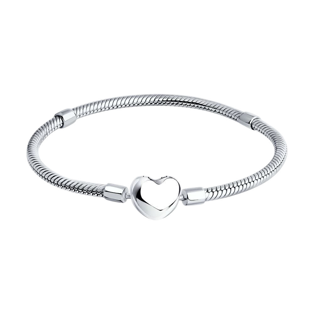 Браслет для шармов из серебра | Formula. For me | SOKOLOV