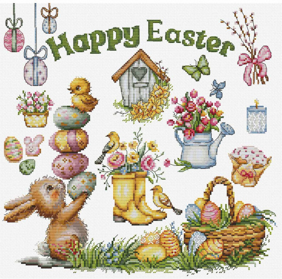 Набор для вышивания «Счастливой Пасхи»
