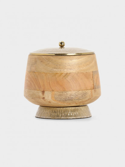 Конфетница с крышкой «Грильяж»