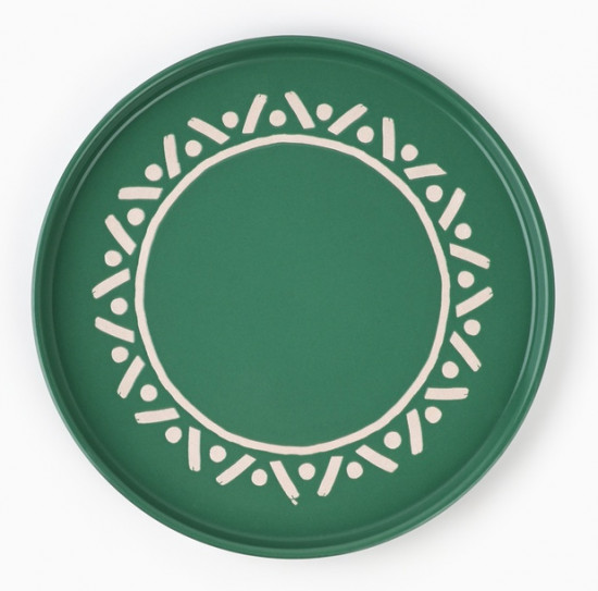 Тарелка плоская «Орнамент»