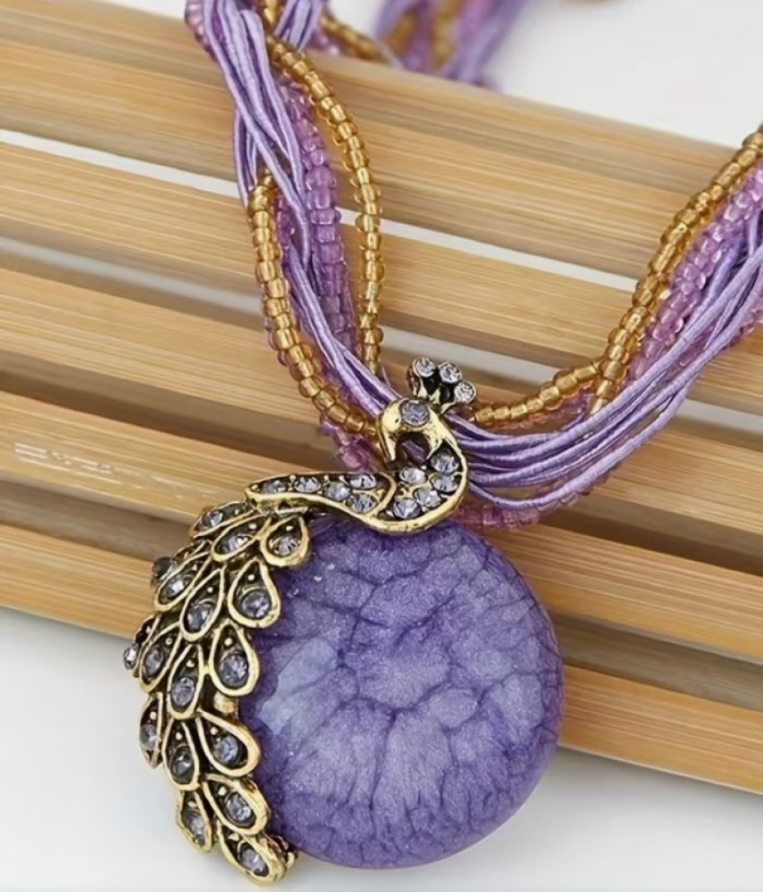 Ожерелье в несколько рядов с подвеской | Yiwu Youda