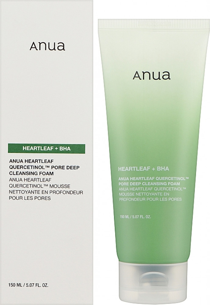 Пенка Heartleaf + BHA Pore Deep Foam | Anua