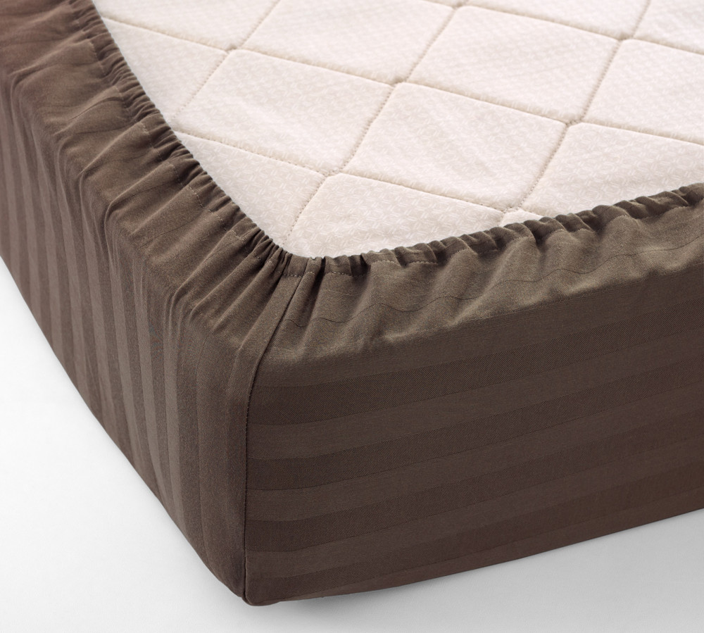 Простыня на резинке «Шоколад» | Королевское искушение