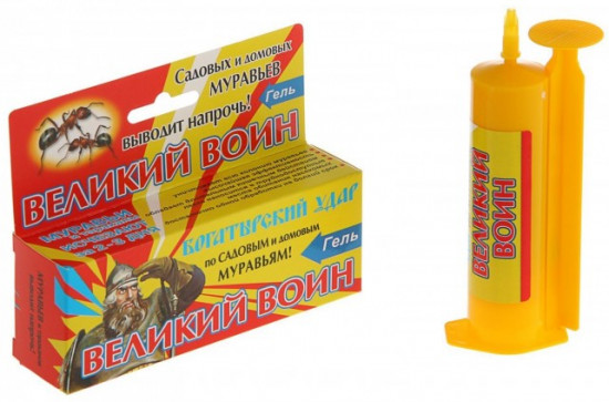 Гель от тараканов «Великий Воин»