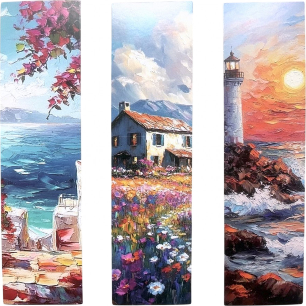 Набор закладок для книг «Живопись» | Brauberg