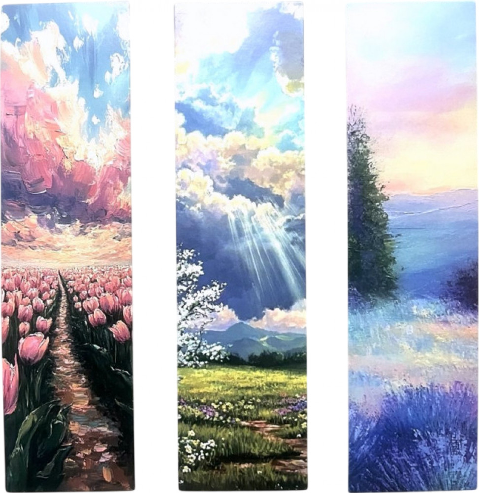 Набор закладок для книг «Живопись» | Brauberg