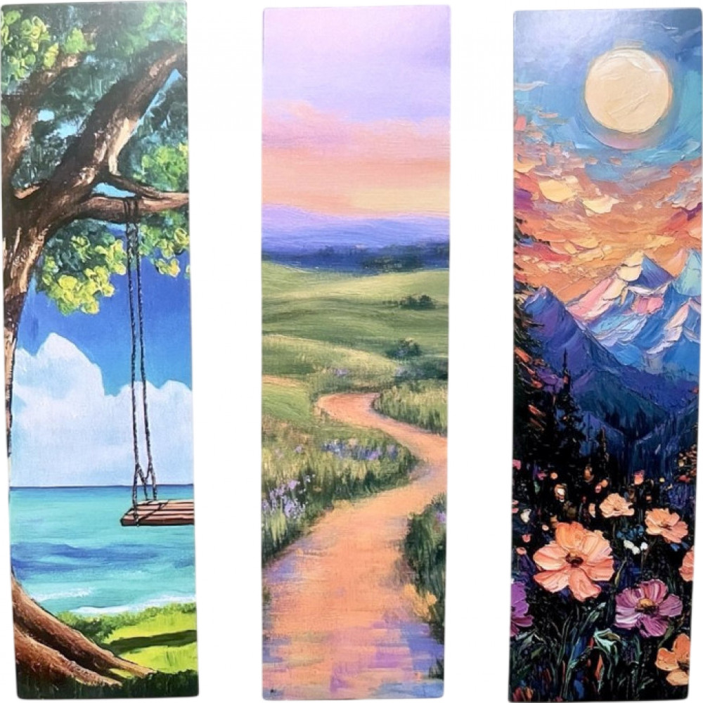 Набор закладок для книг «Живопись» | Brauberg