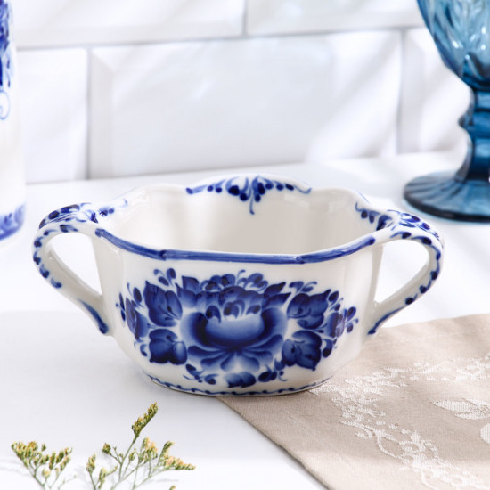 Бульонница с ручками «Ивушка»