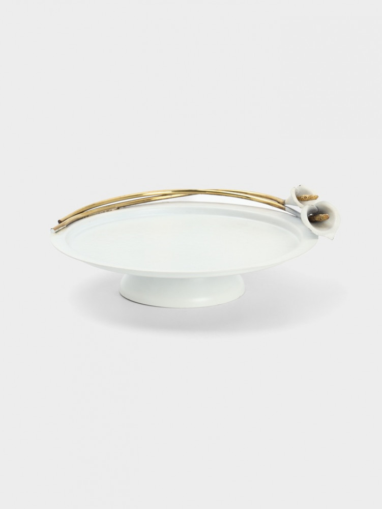 Фруктовница «Белые каллы»