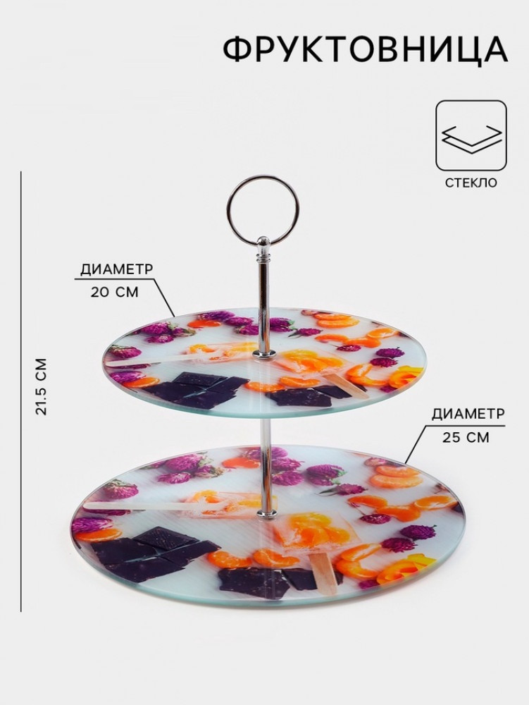 Фруктовница «Фруктовый лёд» | Доляна