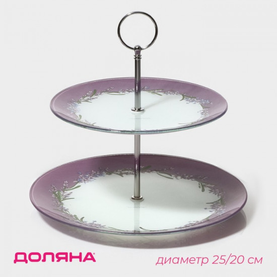 Этажёрка-фруктовница «Веточка лаванды»