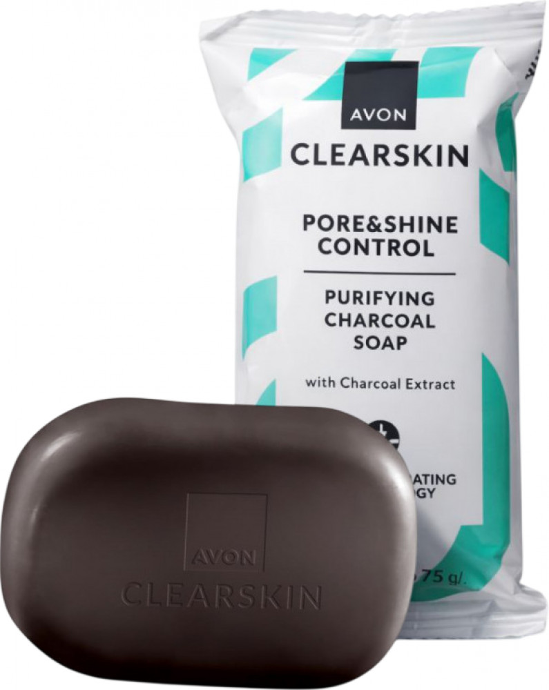 Очищающее мыло для лица «Сокращение пор и блеска» | Clearskin | Avon