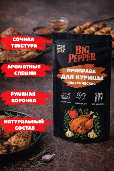 Приправа для курицы классическая