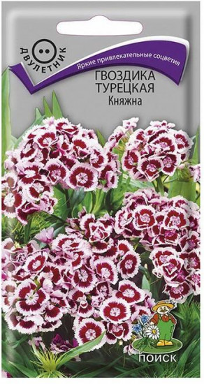 Семена гвоздики турецкой «Княжна»