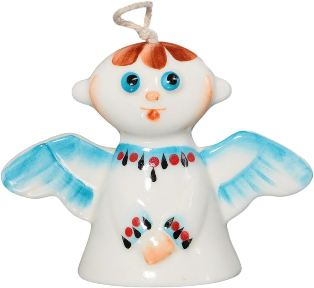 Колокольчик фарфоровый «Фигурка Ангел»