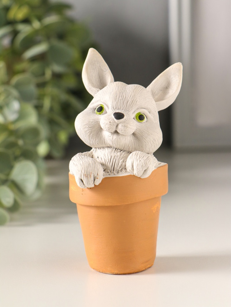 Фигурка «Кролик в горшке» | Хорошие сувениры