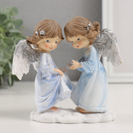 Фигурка «Ангелочки в голубых платьях»