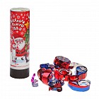 Хлопушка поворотная «Веселого нового года», 15 см, конфетти + фольга серпантин