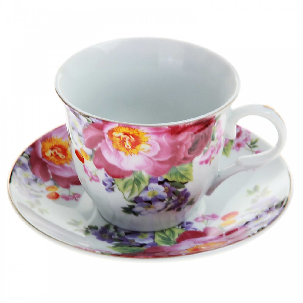 Набор чайный «Пурпурная роза» | Чайные наборы Пурпурная роза | Доляна