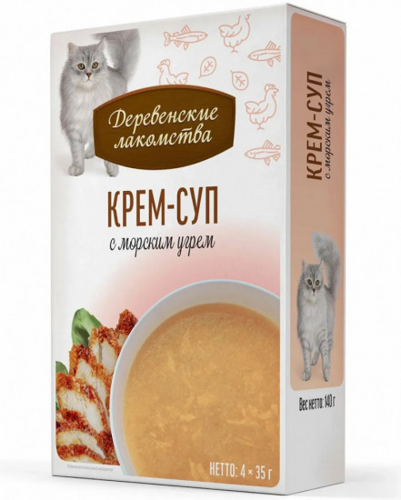 Крем-суп для кошек «Морской угорь»