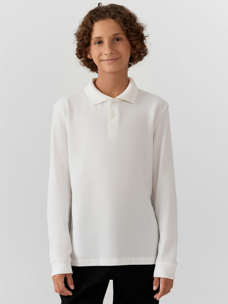 Лонгслив-поло для мальчиков | Mark Formelle