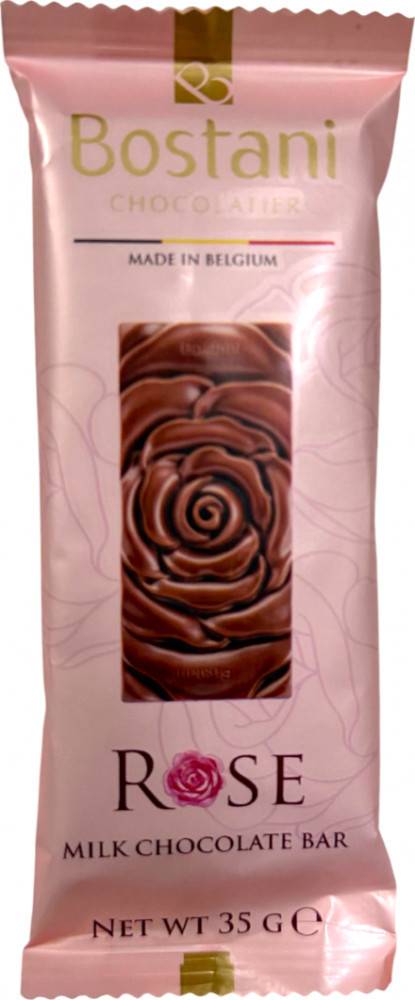 Шоколадная плитка «Rose Milk Chocolate» | Bostani Chocolatier