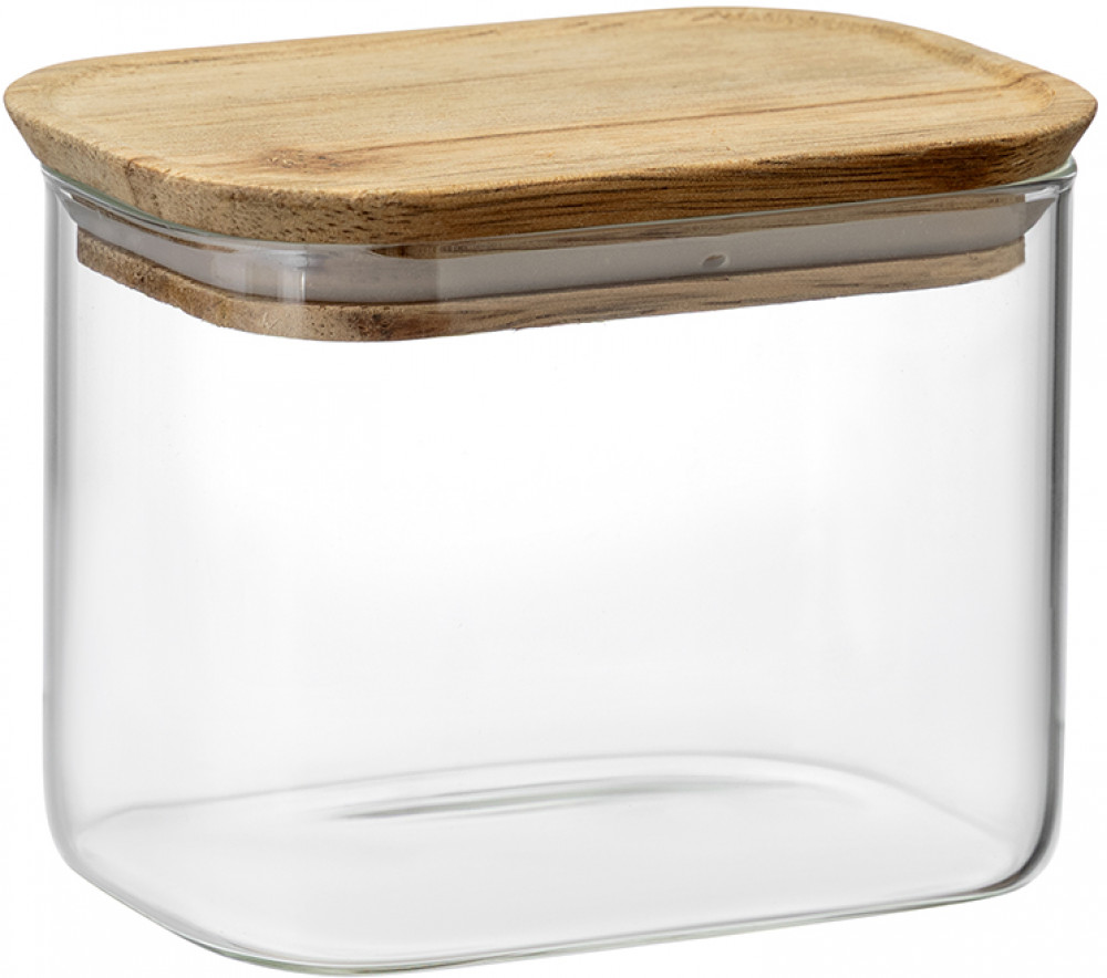 Банка для сыпучих продуктов «Glass Acacia» | Glass Acacia | Smart Solutions