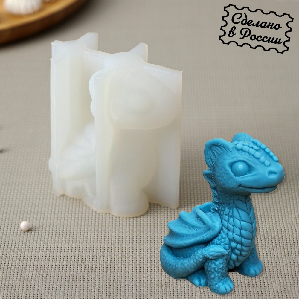 Молд для заливки «Дракоша Лилу»