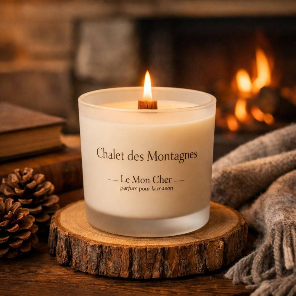 Аромасвеча для дома «Chalet des Montagnes» | Le Mon Cher