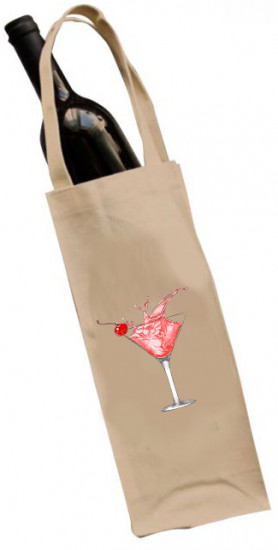 Сумка-шоппер с рисунком «Вишенка»