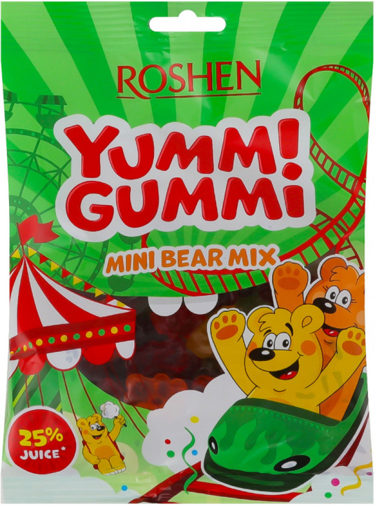 Мармелад жевательный «Mini Bear Mix» | Yummi Gummi | Roshen