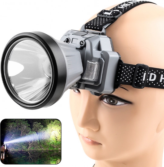 Фонарь налобный для отдыха, путешествий, рыбалки Handel HX-916S