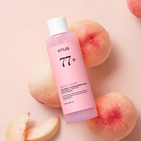Тонер-эссенция с персиком для гладкой и сияющей кожи «Peach 77 Niacin Essence Toner»