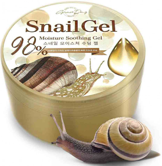 Увлажняющий гель для лица и тела с муцином улитки «Snail Moisture Soothing Gel 98%»